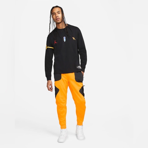 NWT! Jordan x Zion Naruto Men’s Size S Track Jogger Pants Dri-Fit DO6599-833 - Picture 10 of 13